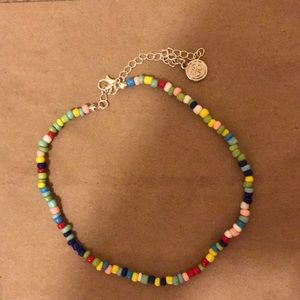 Brooklyn & Bailey Rainbow Choker Necklace